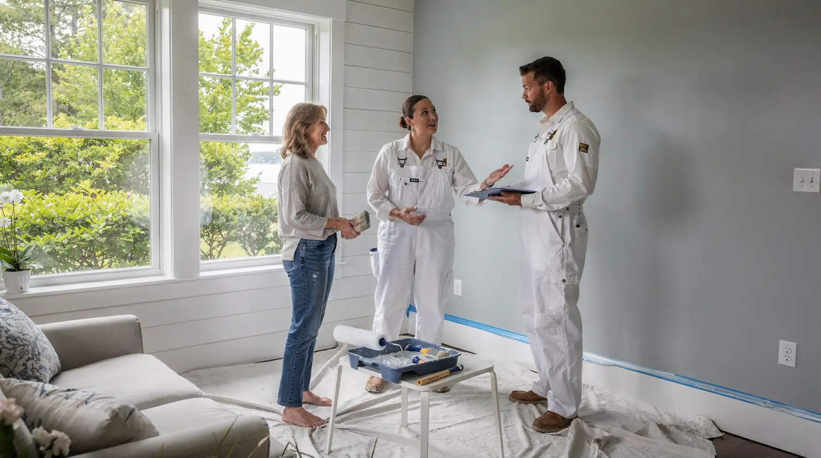 A cheap, poorly prepped paint job in a Dover home can start failing within just